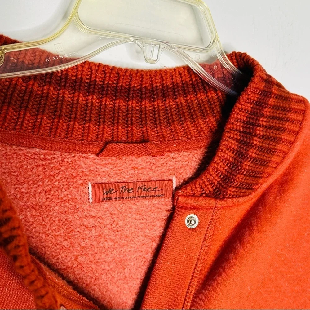 Free People Hollaback Jacket in Spiced Brandy L - Picture 10 of 10